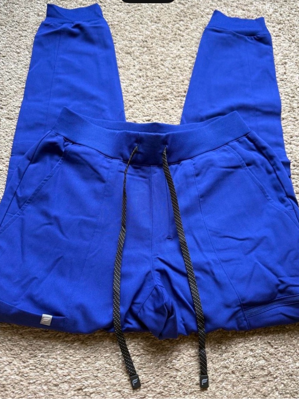 Women's Galaxy Blue Scrub Jogger Pants